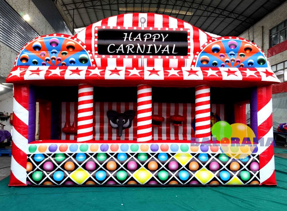Happy Karnaval Dörtlü Şişme Set 6x2.4x3.9h Mt