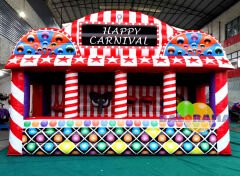 Happy Karnaval Dörtlü Şişme Set 6x2.4x3.9h Mt