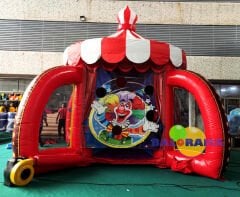 Şişme Palyaço İnteraktif Dörtlü Set 5.8x4.5h Mt
