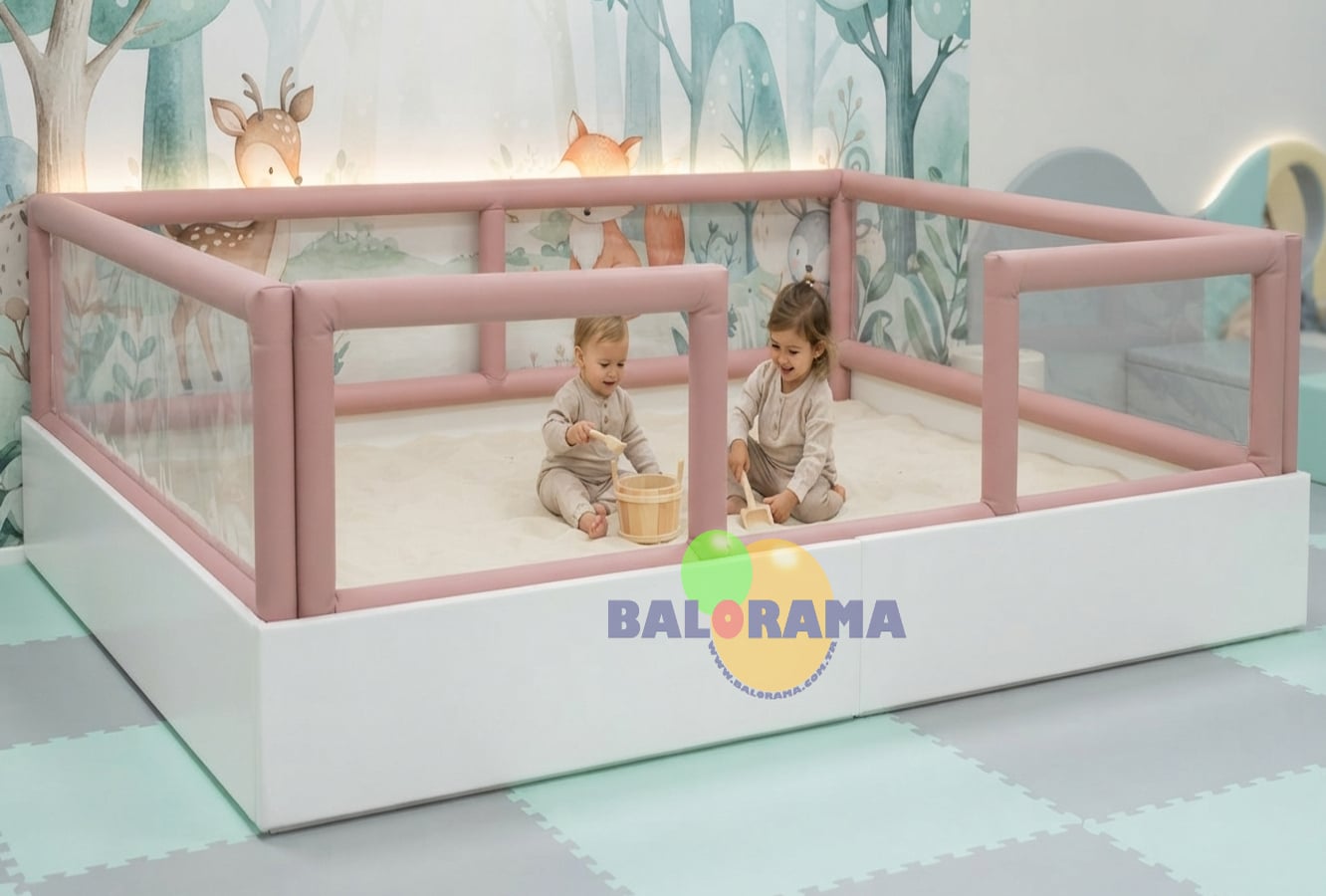 Softplay Kum Oyun Alanı 2x2x1h Mt