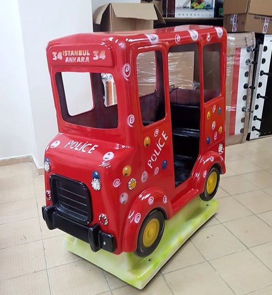 Polis Otobüsü Kiddie Rides