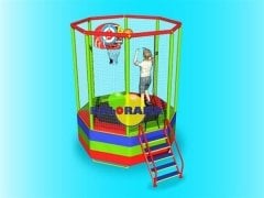 170cm Octagonal Trampoline, Locally Manufactured.
