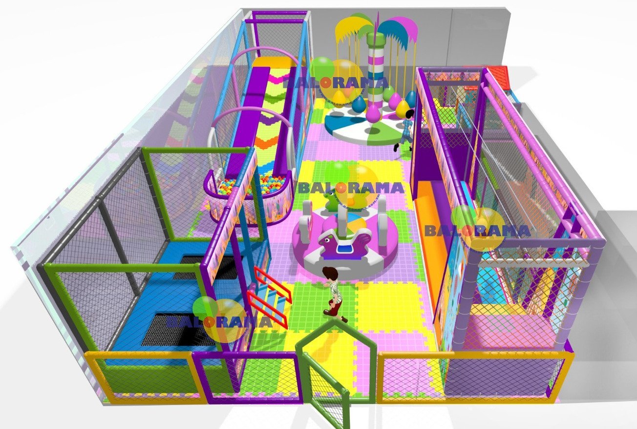 Softplay Oyun Alanı 55m²