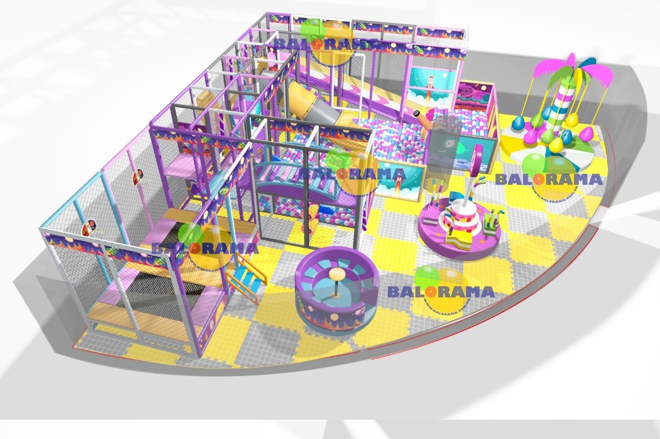 Uzay Macerası Oyun Parkı 100 m²