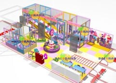 Softplay Şeker Tema Top Havuzu 75m2