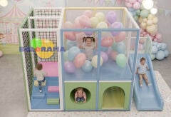 Softplay Kaydıraklı Balon Evi